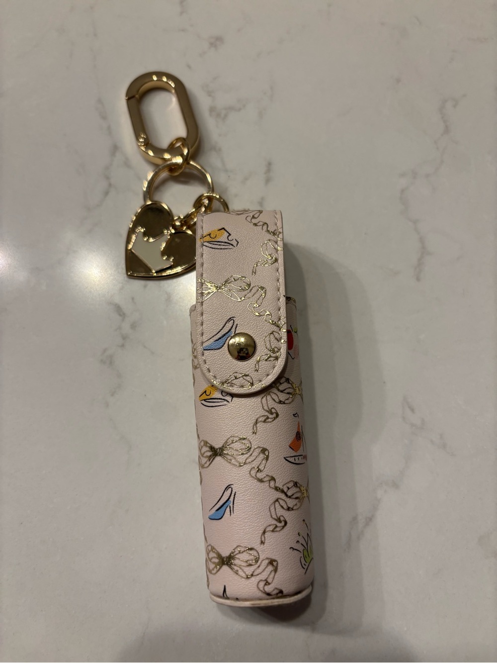 Bath and Body Works-Disney Life’s a Fairytale Princess Lip Gloss Holder Keychain